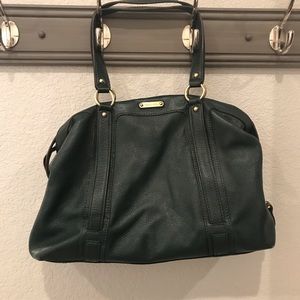 EUC MK Hunter Green Shoulder Purse